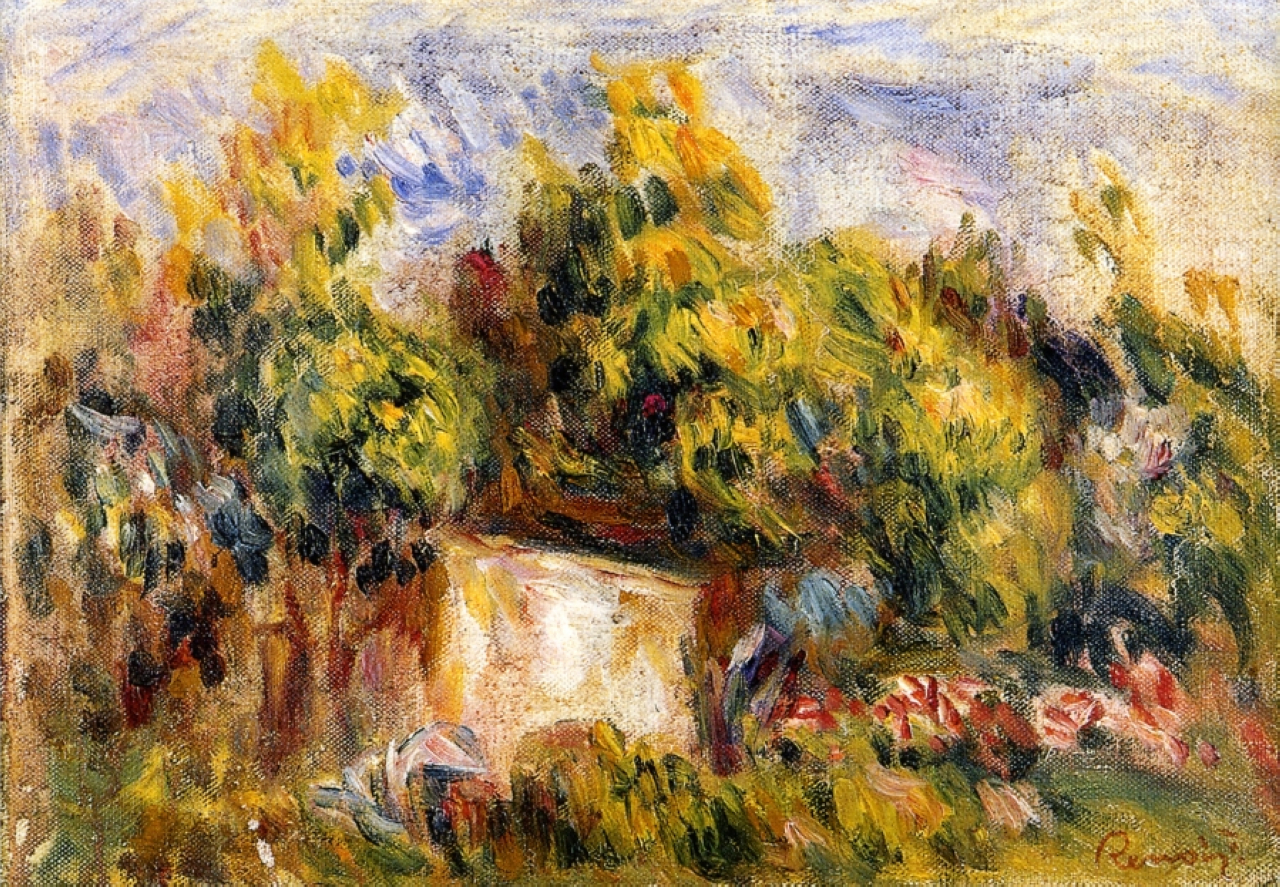 Landscape with cabin 1916